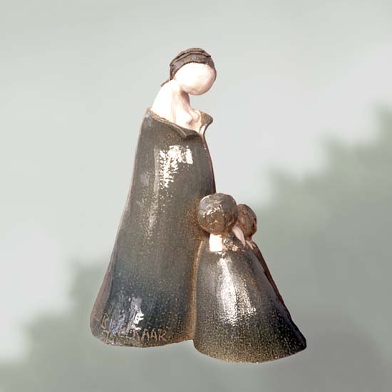 Moeder met 2 kinderen