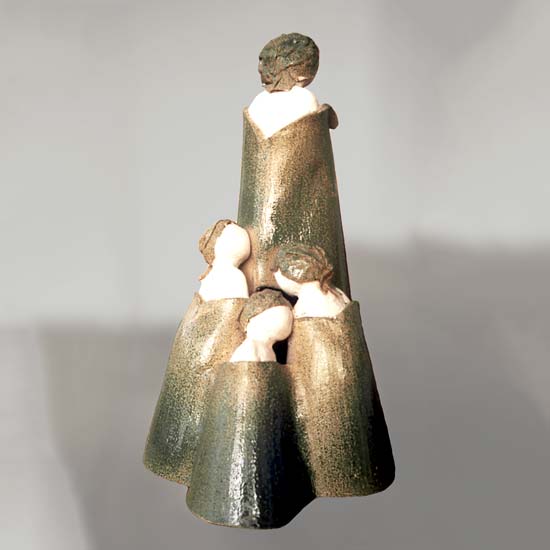 Moeder met 3 kinderen